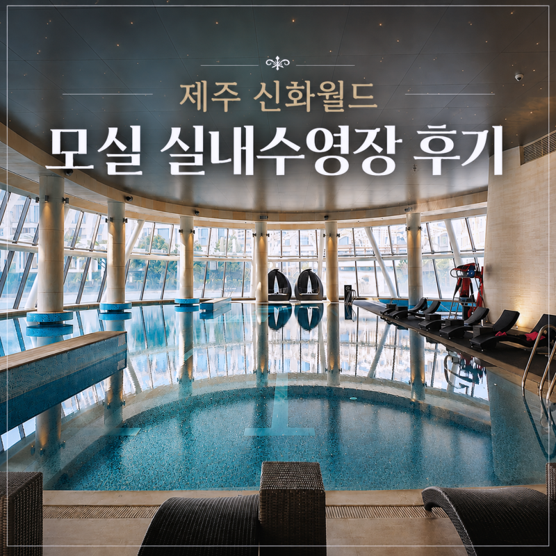 제주 신화월드 모실 실내 수영장 & 피트니스 솔직 후기