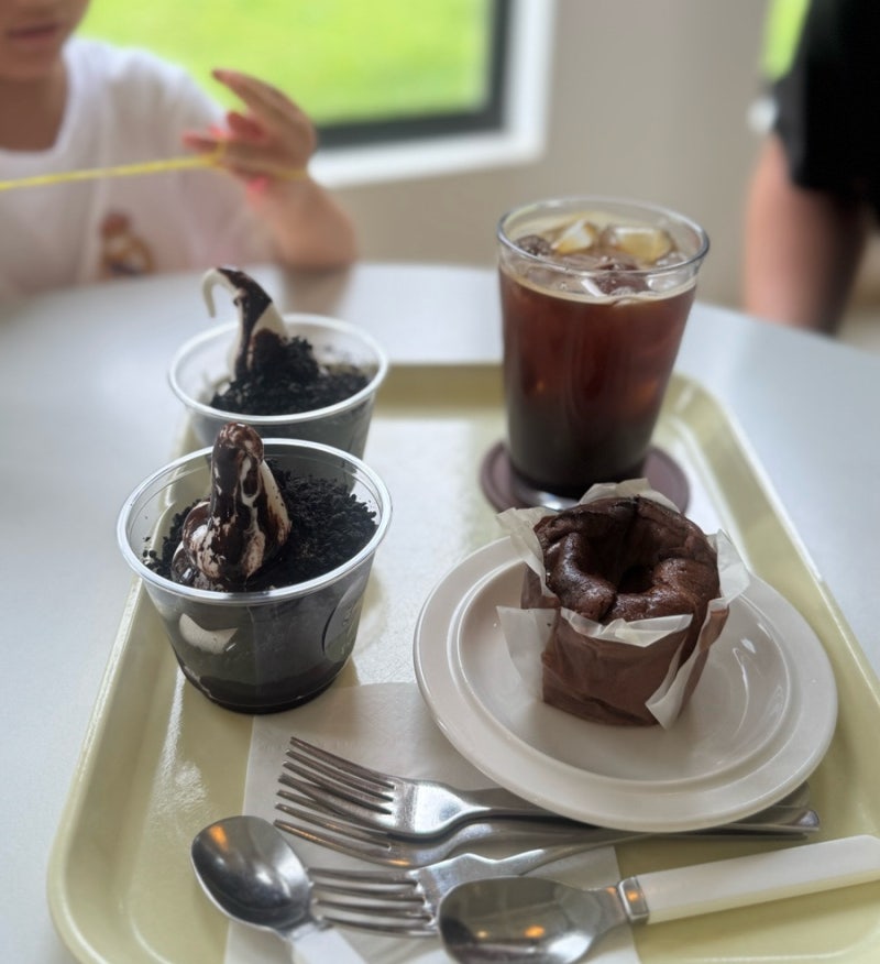 목장카페 밭디 | 제주도 아이와 함께 밭디카페 , 승마 , 이색자전거 , 6살 8살 아이와 함께 이....