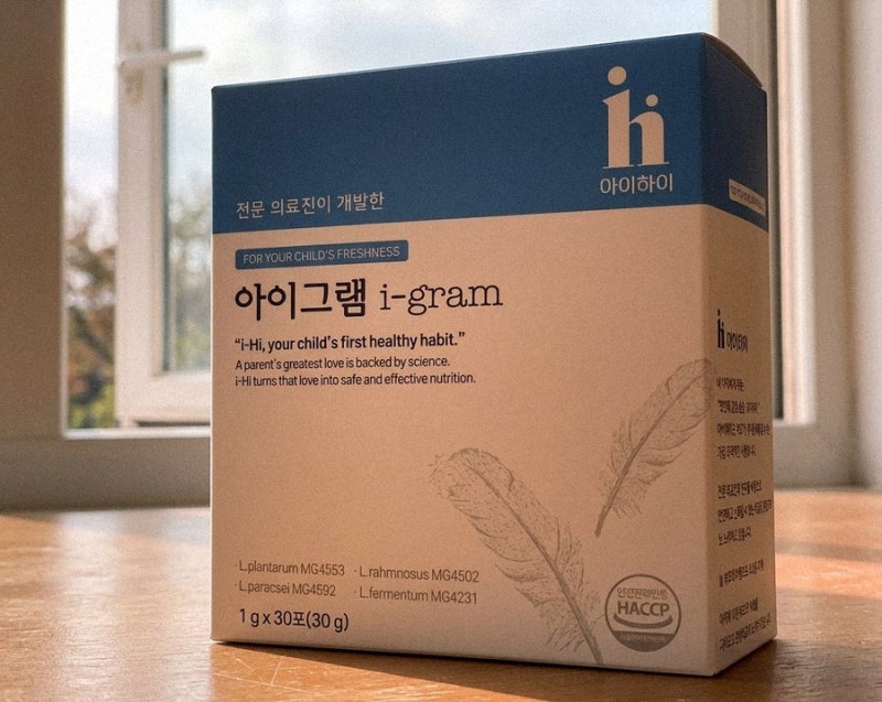어린이 장건강 유산균 SNS광고템 아이하이 아이그램 딸기맛 내돈내산 후기