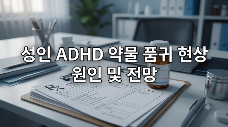 성인 ADHD 약 품귀에 원정 처방까지? 공백기 대처 가이드