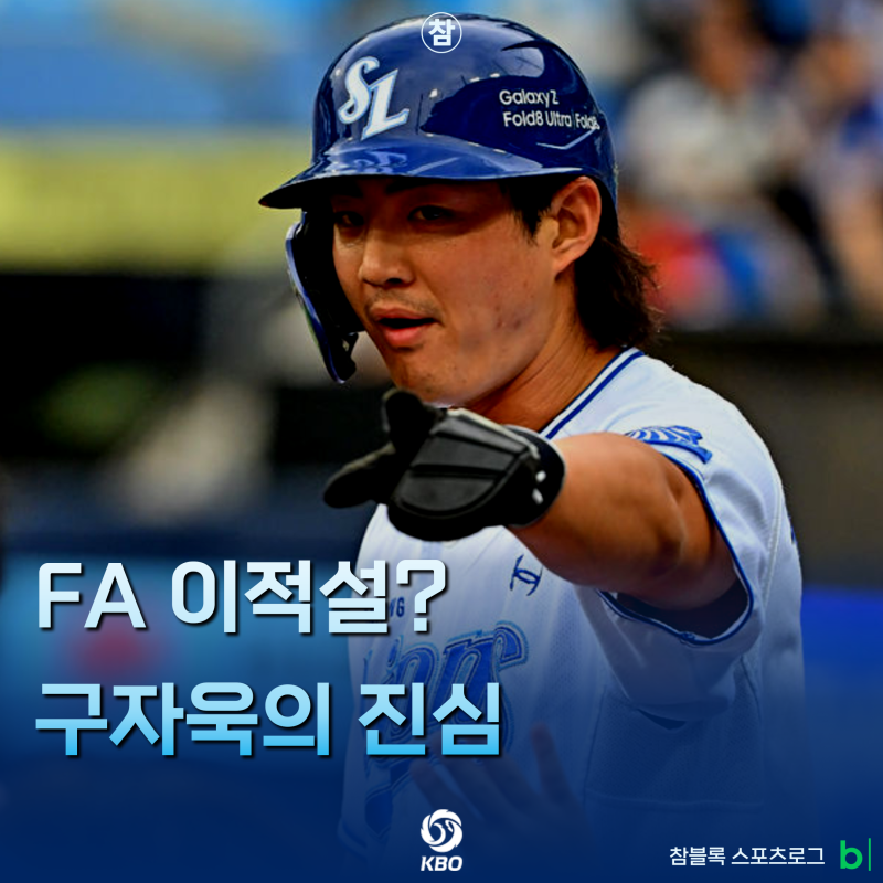 'FA 이적설' 구자욱, 소문에 행동으로 답했다! "오로지 우승만 바라본다"