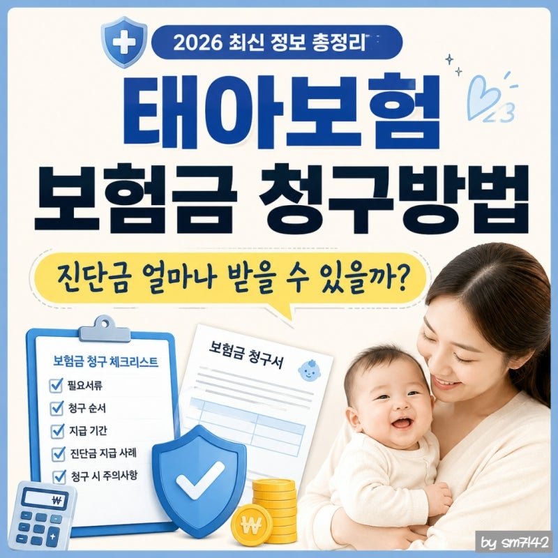 태아보험 보험금 청구방법, 진단금 얼마나 받을 수 있을까?
