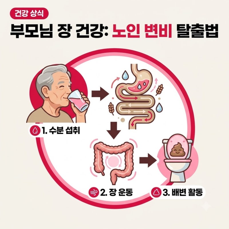 부모님 노인 변비 증상 심해질 때 진짜 중요한 대처법은…