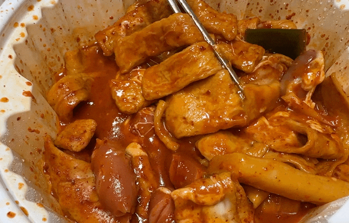 동대문엽기떡볶이 엽기오뎅 + 참치마요밥 솔직 후기 (햄 추가 필수)
