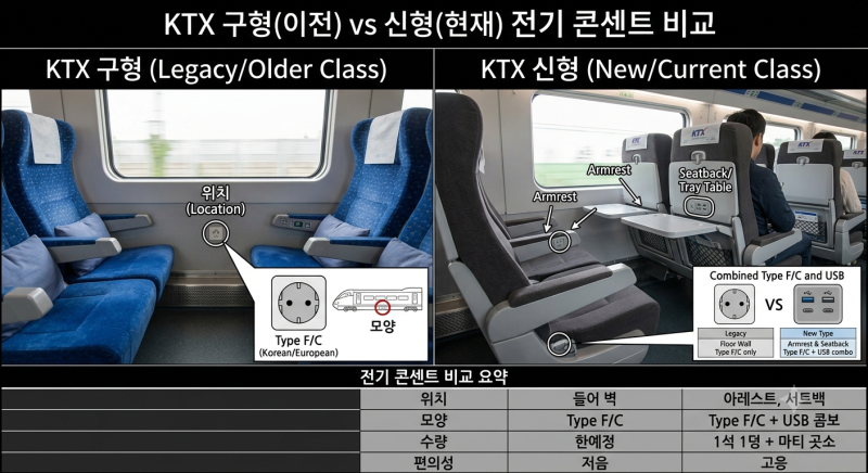 KTX 명당자리 추천! 콘센트 위치부터 창가 좌석 선택 꿀팁 총정리