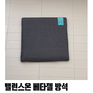 밸런스온 베타젤 프리미엄 방석 임산부 환도선다 통증감소 꿀템 임신축하선물 추천