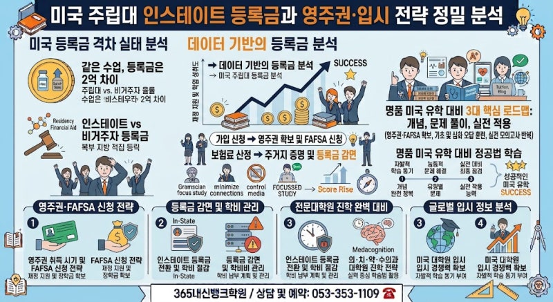 ✍️ "같은 대학, 같은 수업인데 등록금이 2억원 차이?" — 미국 주립대 인스테이트 등록금과 ....