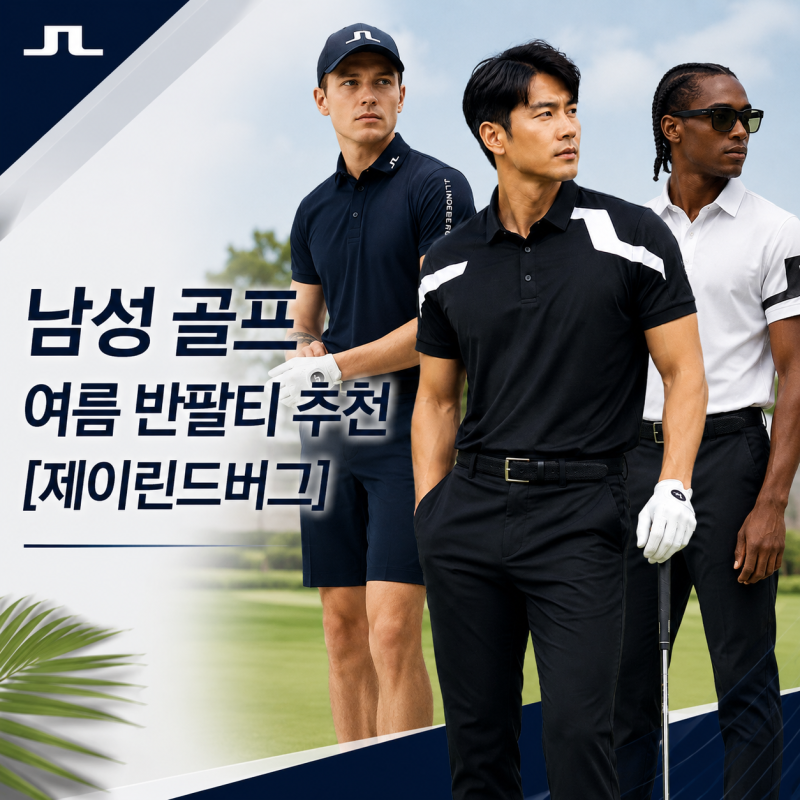 남성 골프 여름 반팔티 추천 [제이린드버그]