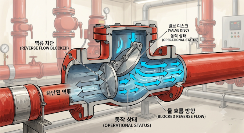 [소방점검 실무 2탄] 10년 차 베테랑이 쉽게 풀이한 체크밸브와 압력·안전 밸브류 완벽 정리