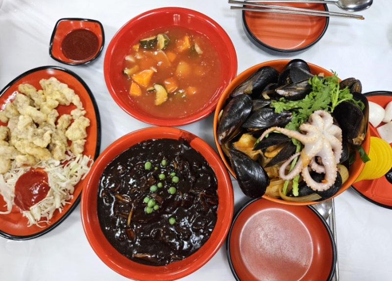 [20260803] 군산 왕산중화요리 매운짬뽕 짜장 탕수육 먹고온 내돈내산 후기