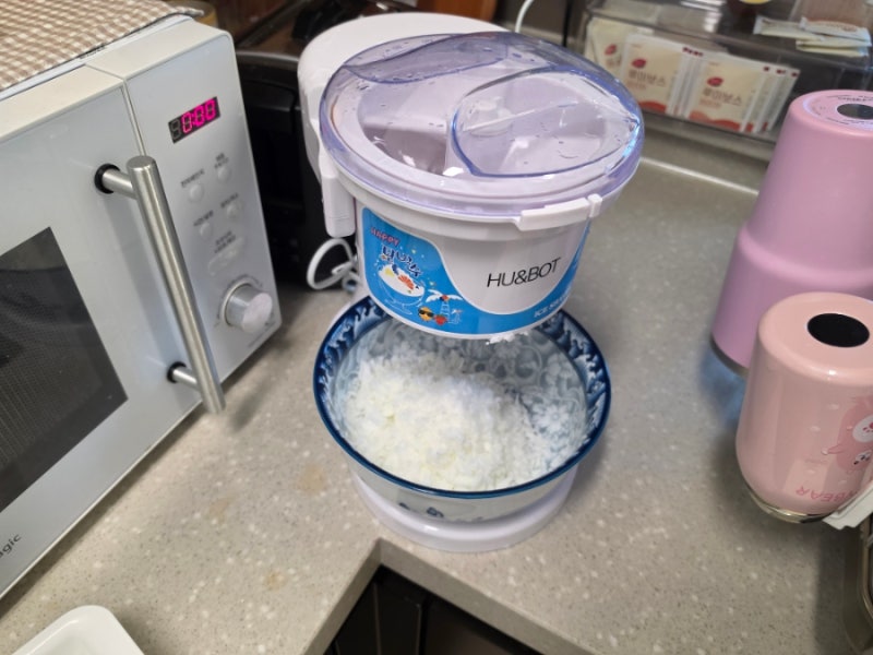 휴앤봇 빙수기기 눈꽃빙수기계 후기
