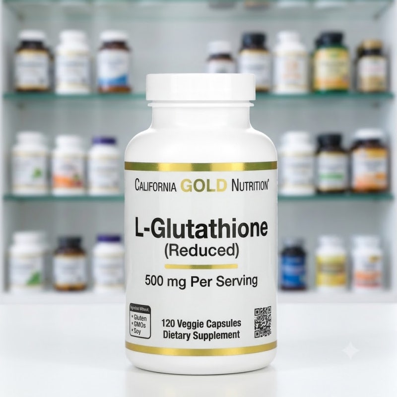 캘리포니아 골드 뉴트리션 L-글루타치온(L-Glutathione) 효과와 올바른 복용법 총정리