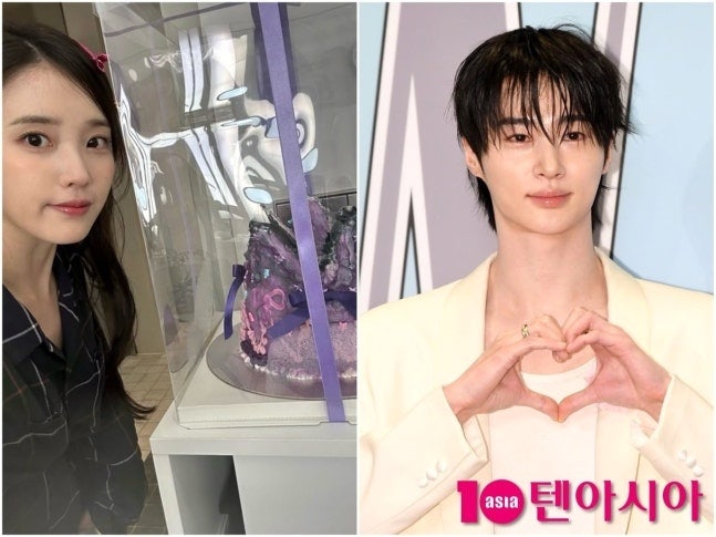 아이유, 변우석 맞춤 케이크 선물 뒤늦게 알려진 깜짝 근황