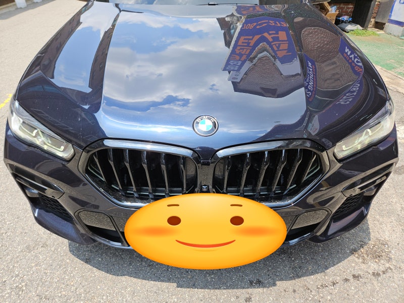 BMW X6 합성 엔진오일 메가폭스(MEGA FOX) 5W30 교환 [야탑카센타 야탑카센터 분당카센타 명성카센....