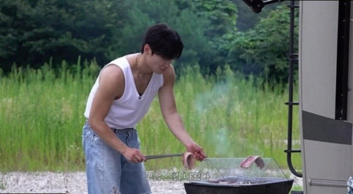 허남준 민소매 고기굽기, 영케이도 반한 우정 캠핑의 매력