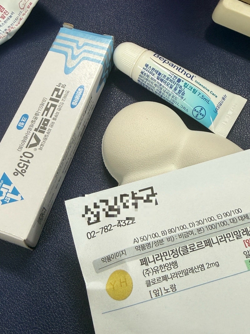 임산부 입술 건조 간지러움 구순염 헤르페스 연고 후기
