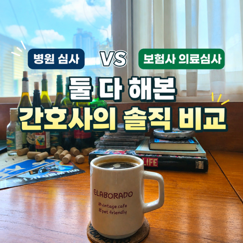 "급여, 워라밸, 스트레스" 병원 심사 vs 보험사 의료심사 차이점 딱 정리해 드립니다