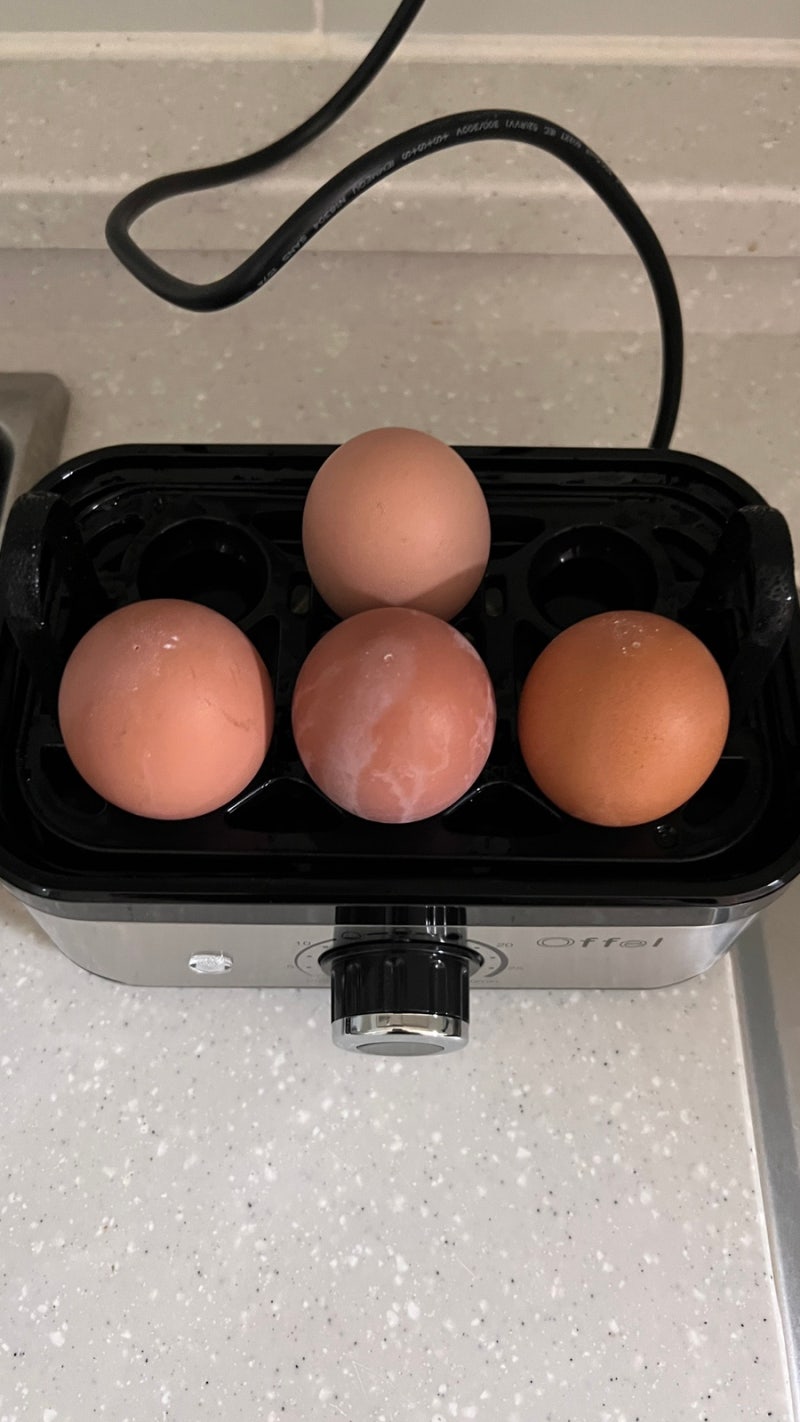 오펠 계란찜기 6구 후기｜반숙·완숙 가능한 계란찜기 추천