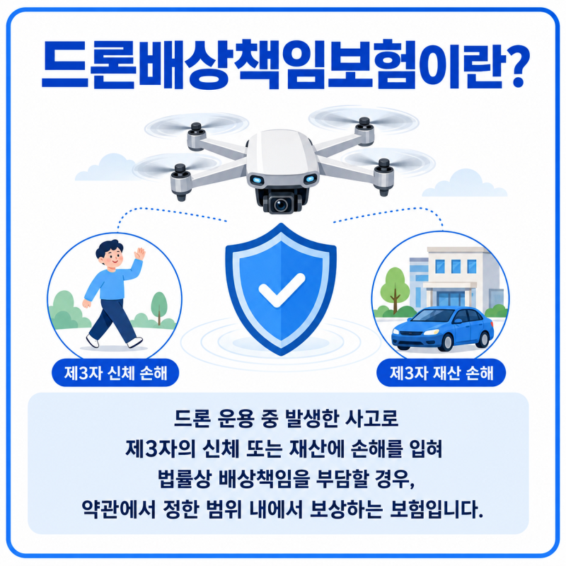 사업용 드론이라면 필수 ! 드론배상책임보험 의무로 가입해야 하나요?