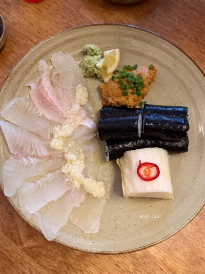 내돈내산 문래 맛집 추천 :: 문래 추상 솔직 후기 │ 추천메뉴 광어안키모김밥