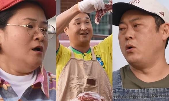 <b>구성환</b> 한우 숯불구이 <b>옥상식당 오픈</b>, 직접 구운 고기 맛에 반하다