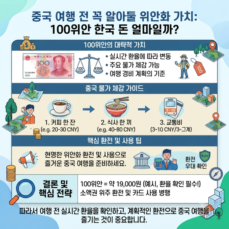 중국돈 계산해보니 100위안 한국돈 얼마일까? 중국 여행 전 꼭 알아둘 위안화 가치