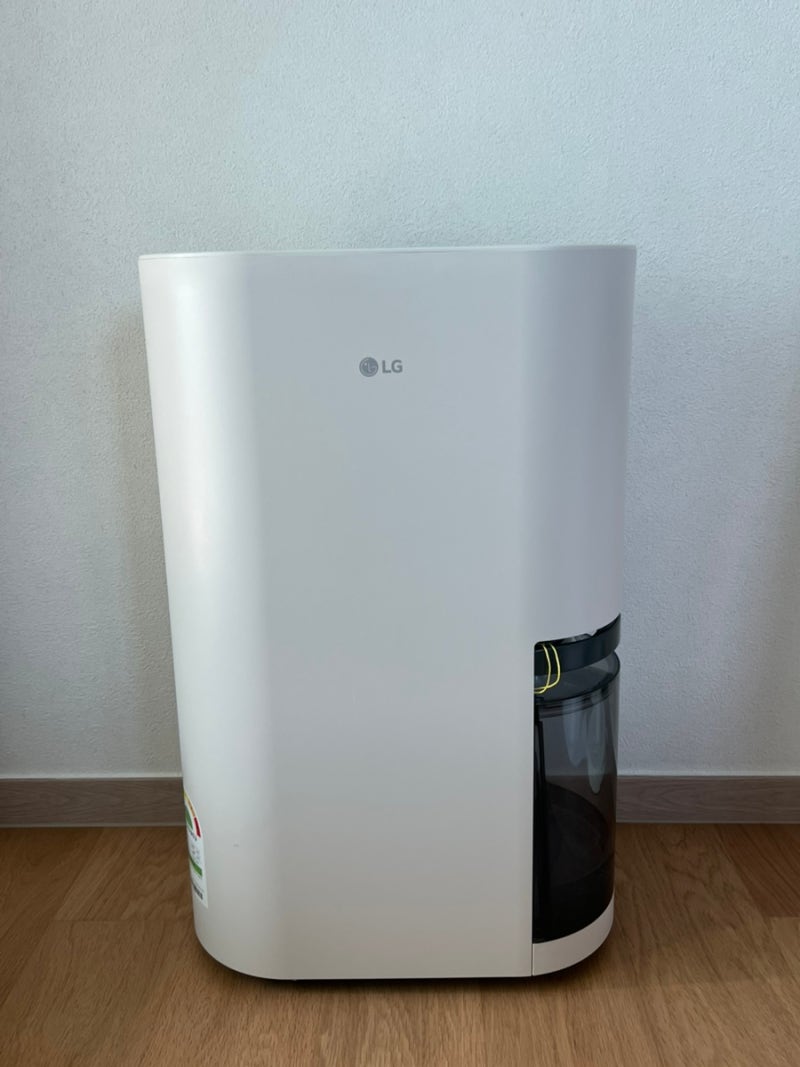LG 휘센 오브제 제습기 25L 대용량 자동건조 내돈내산