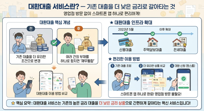 대환대출 갈아타기 전 필수 체크, 중도상환수수료 완전정리