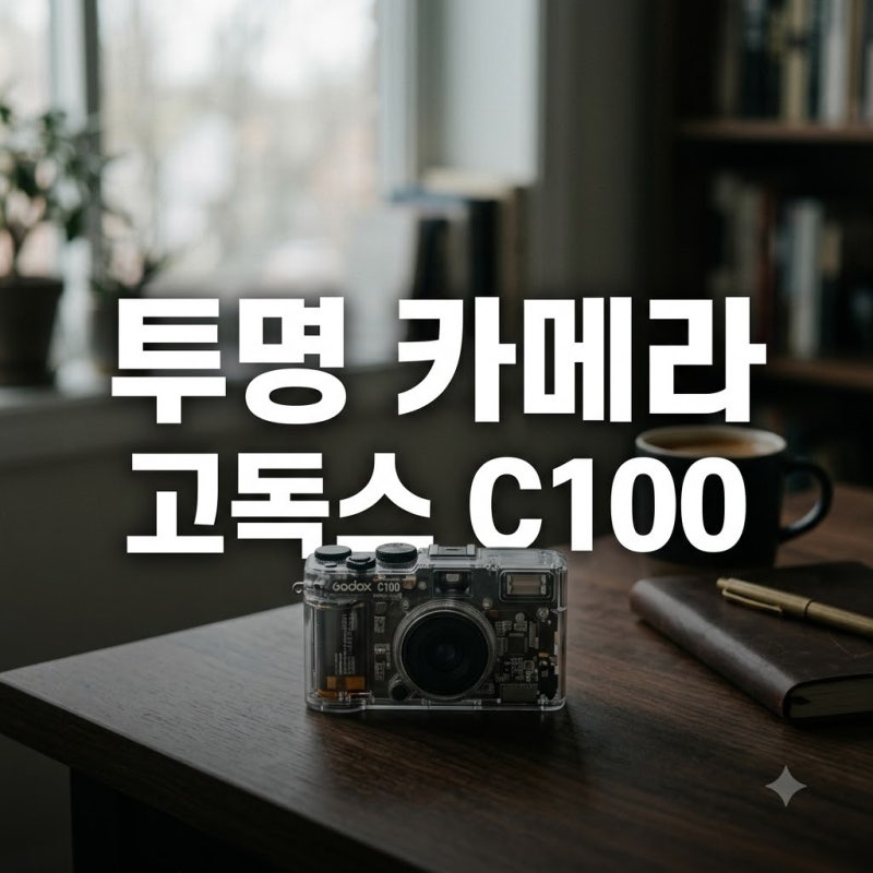 "투명한 창으로 본다?" 65g 장난감 같은 고독스 C100 써보니..