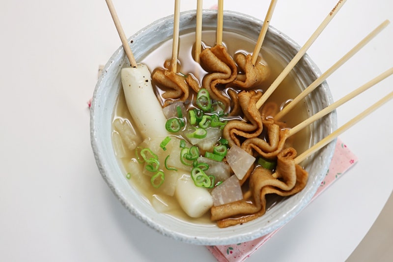 꼬치 어묵탕 레시피 오뎅탕 육수 끓이는법