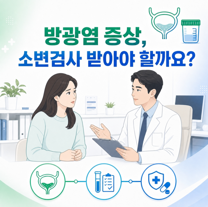 방광염 증상 원인, 소변검사 언제 받아야 할까요?