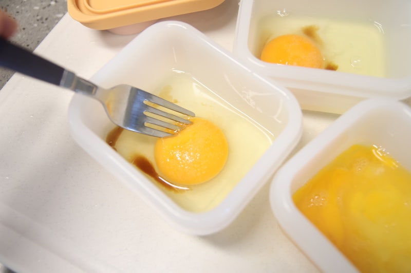 쉽고 빠른 아기계란찜 전자레인지 이유식용기 누베리아 공구가