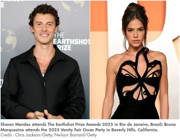 숀 멘데스(Shawn Mendes), 브라질 배우 브루나 마르케지니(Bruna Marquezine)와 열애…그녀는 누구?