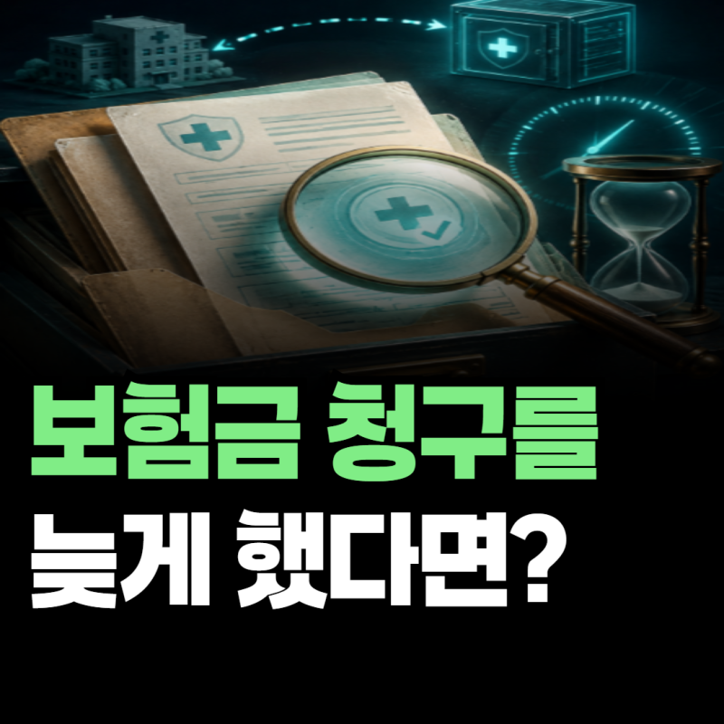 보험금 청구를 늦게 했다면 받을 수 있을까? 3년 소멸시효 확인 방법