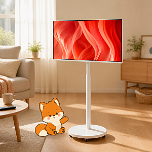 와이드뷰 이동식 TV GTWV320FHDQ11 - 원룸과 침실을 오가는 삼탠바이미V3