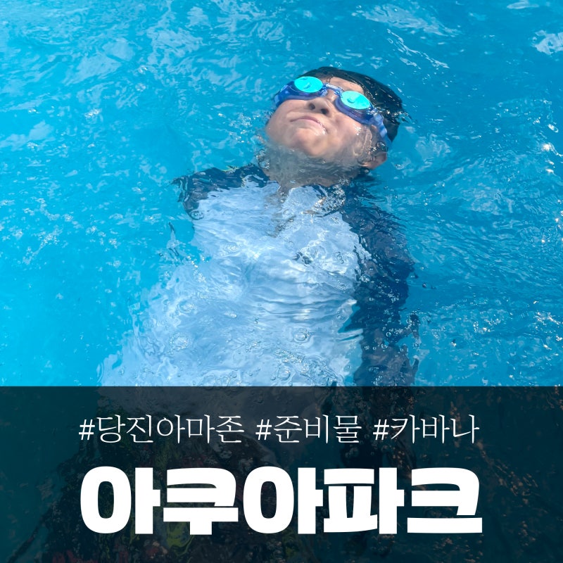 충남 당진 가볼만한곳 아마존 아쿠아파크/ 카바나 이용 꿀팁, 준비물은?