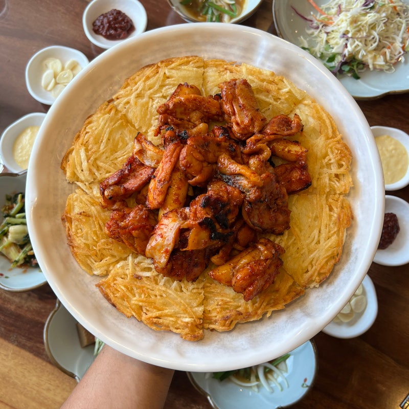 가평양떼목장맛집 닭갈비 푸짐히 즐긴 고기집 가족모임은 미시간닭갈비!