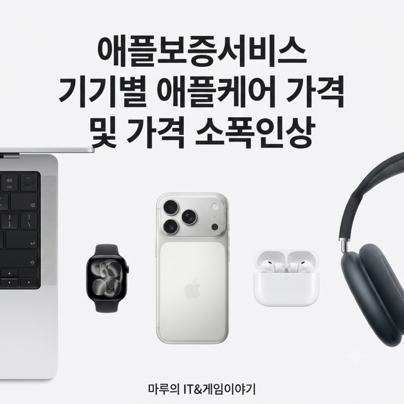 애플보증서비스 기기별 애플케어 가격 및 가격 소폭인상