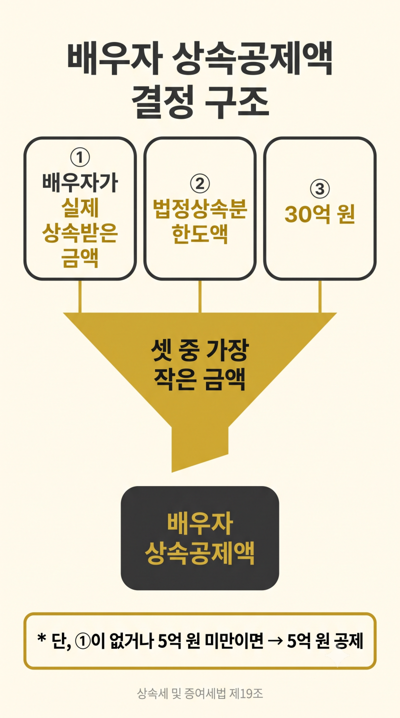 배우자 상속공제 최대 30억 — 안 쓰면 손해, 잘못 쓰면 더 손해