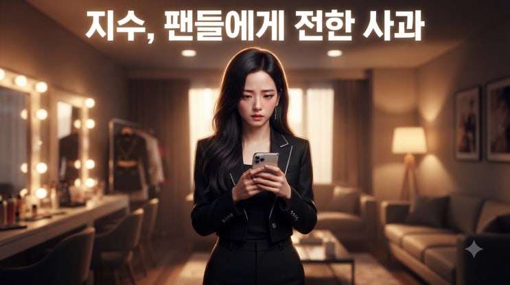 <b>블랙핑크 지수</b> 팬 홀대 논란 <b>사과</b> | 데뷔 10주년 팬미팅 공지 인원 제....