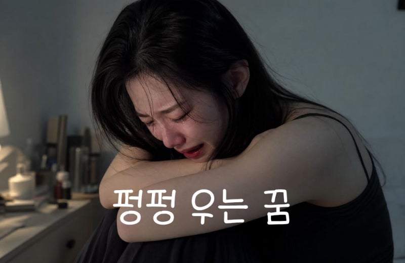 펑펑 우는 꿈 의미 상황별 꿈해몽 총정리
