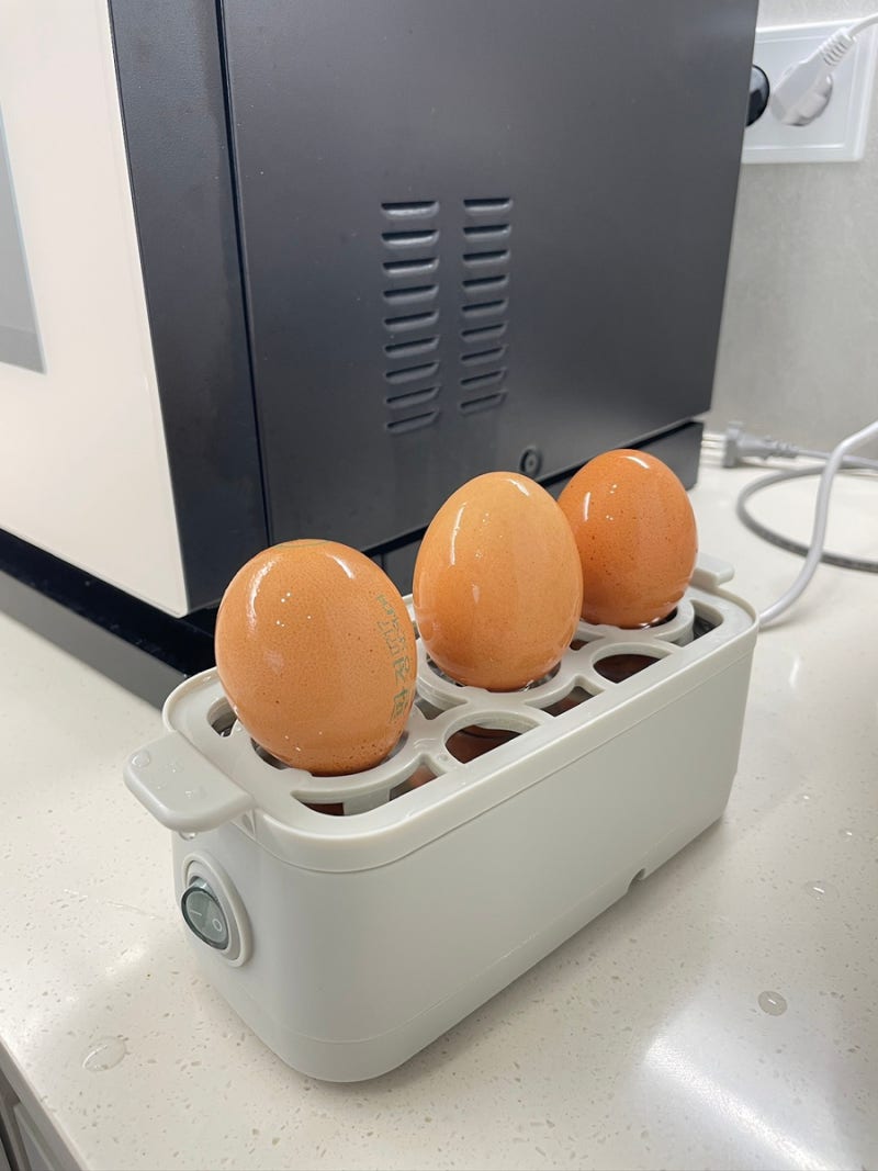 실리만 계란찜기 3구 사용후기 : 반숙, 완숙란부터 구연산 세척 꿀팁, 클린한 아침 식단 루틴....