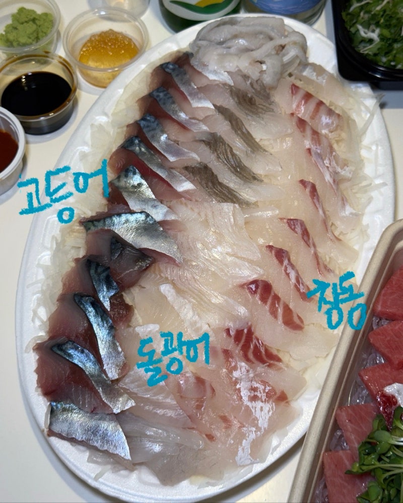 [제주/제주시] 동문올레수산 | 제주 동문시장 횟집 포장 추천 | 고등어, 돌광어, 참돔