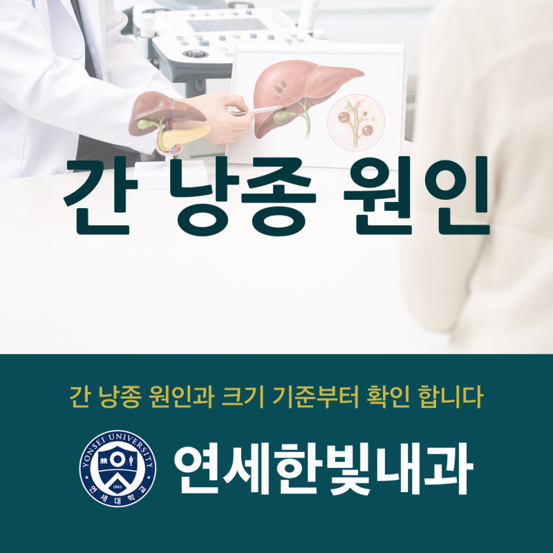 간낭종 원인과 크기 기준, 추적이 필요한 경우