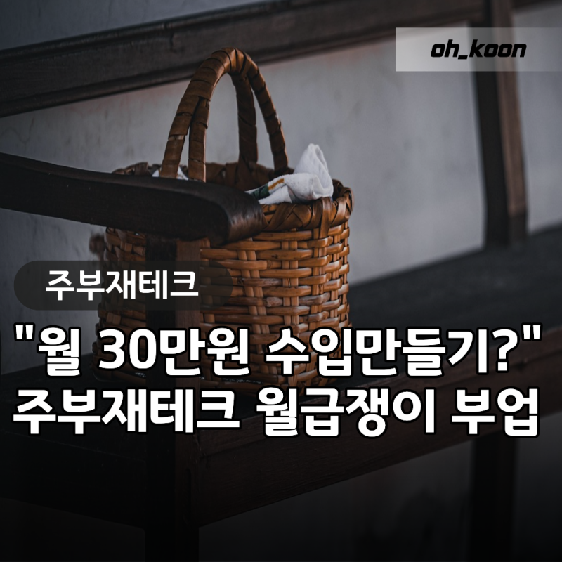 주부재테크 "월 30만 원 수입 가능할까?" 20대 월급쟁이 소액 재테크 추천 및 집에서하는부업 ....