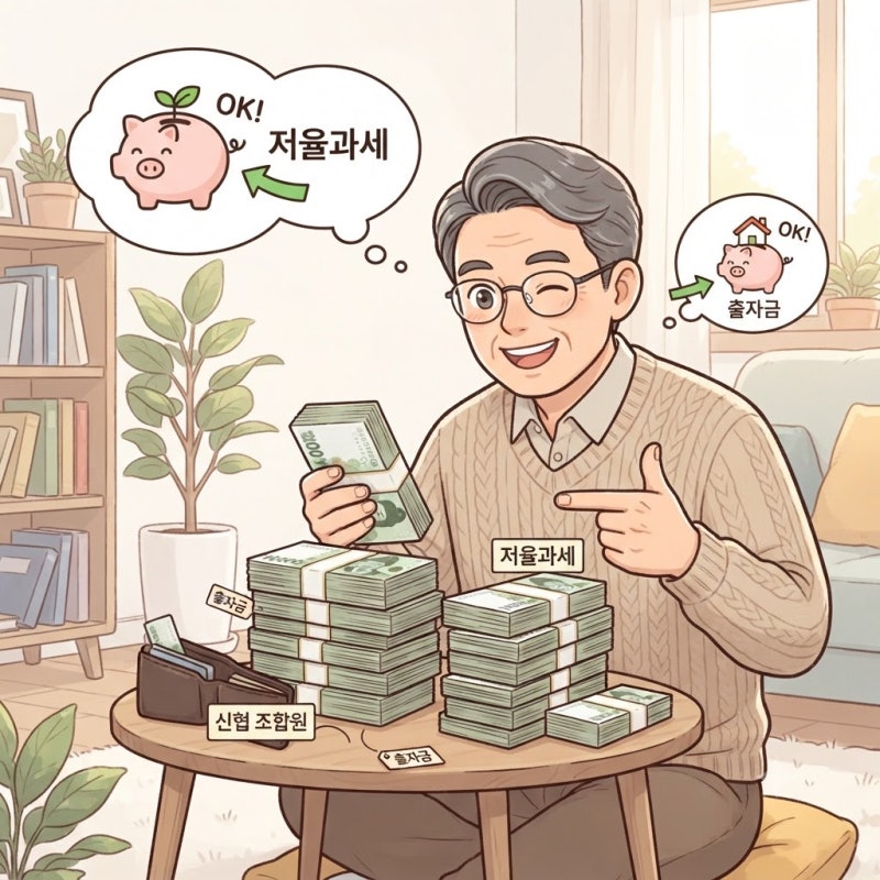2026 : 신협 조합원 가입조건｜출자금·저율과세 차이 쉽게 정리
