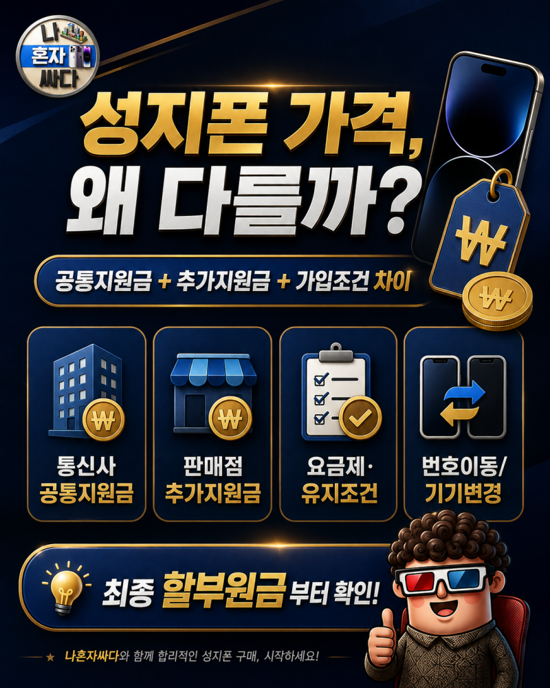 2026 성지폰 제휴카드 결합 완벽 가이드｜초보자도 통신비 할인 제대로 받는 법