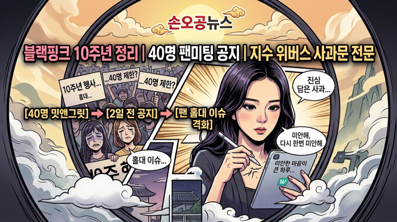 BLACKPINK's 10th Anniversary Controversy: A Complete Summary | From the 40-Person Fan Meeting to Jisoo's Weverse Apology