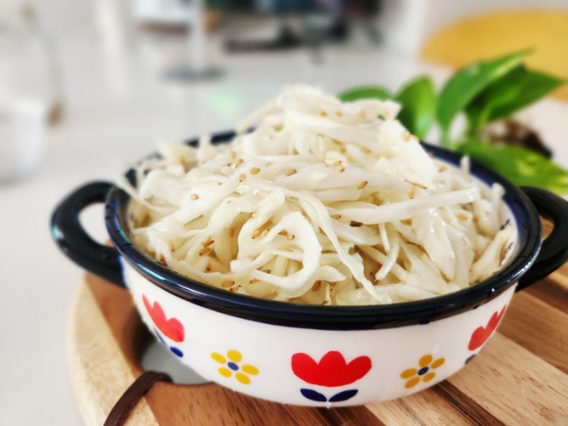 성시경보다 맛있게 양배추샐러드 만들기 채써는법