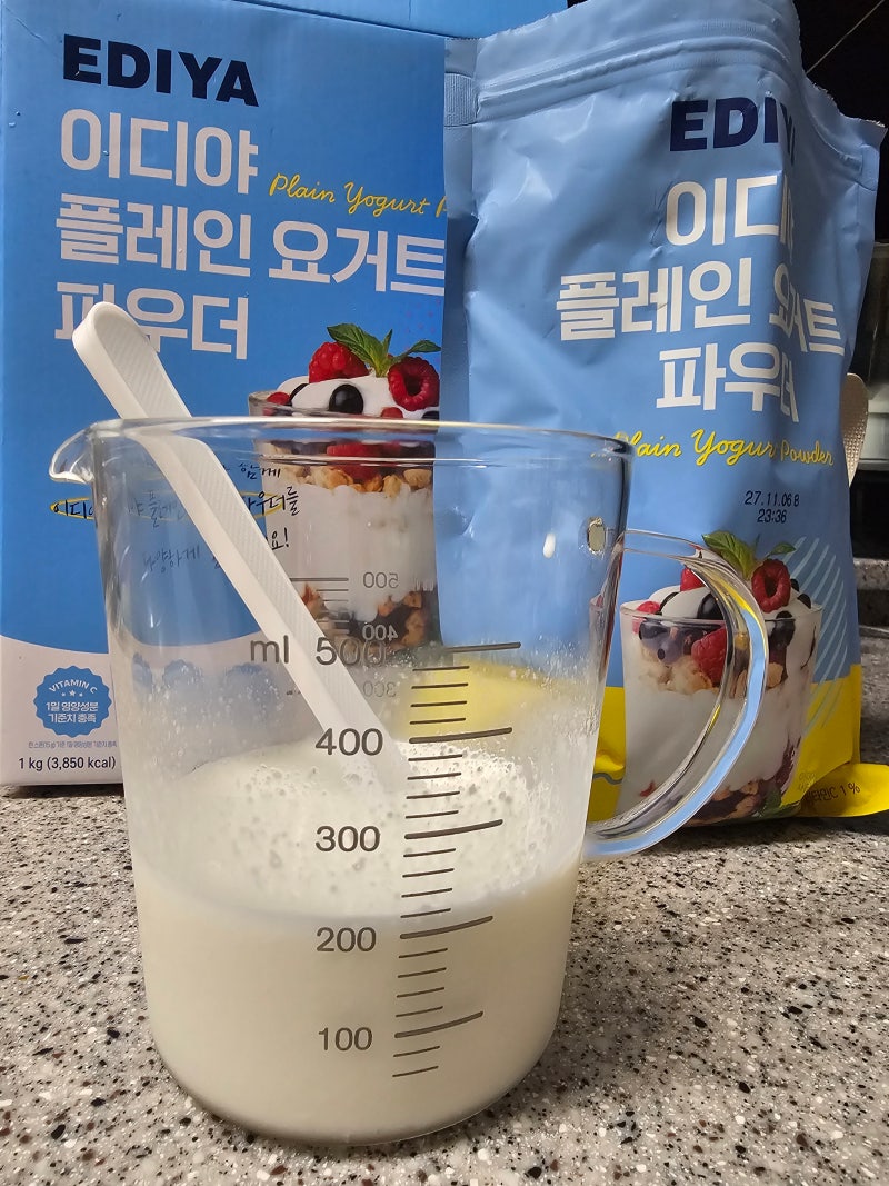 코스트코 쇼핑 추천 이디야 플레인 요거트 파우더 ㅣ 가루로 타 먹는 달달한 맛있는 요거트 ....